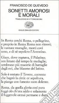 Esclusivo Sonetti amorosi e morali