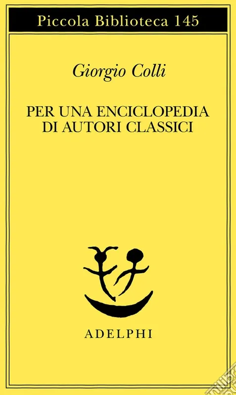 Per una enciclopedia di autori classici Prezzo Conveniente