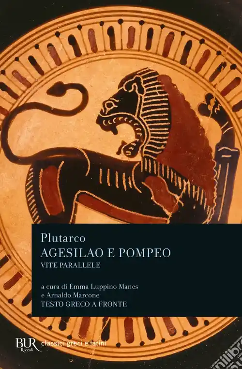 Vite parallele. Agesilao e Pompeo. Testo greco a fronte Bestseller