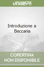 Introduzione a Beccaria Prezzo Conveniente