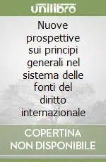 Scelto Dai Clienti Nuove prospettive sui principi generali nel sistema delle fonti del diritto internazionale