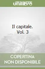 Il capitale. Vol. 3 Promozione
