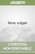 Ultimissimo Modello Rime volgari