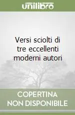 Versi sciolti di tre eccellenti moderni autori Pagamento Sicuro