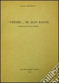 Phèdre de Jean Racine Spedizione Espresso