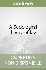 Professionale A Sociological theory of law