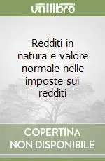 Redditi in natura e valore normale nelle imposte sui redditi Offerta Speciale