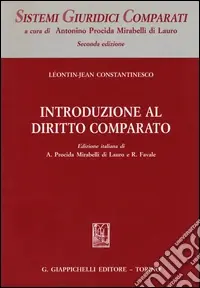 Introduzione al diritto comparato Ordina Subito