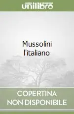 Saldi Mussolini l‘italiano