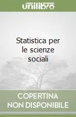 Promozione Statistica per le scienze sociali