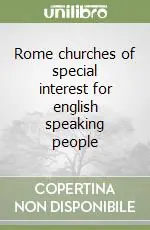 Promo Stagionale Rome churches of special interest for english speaking people
