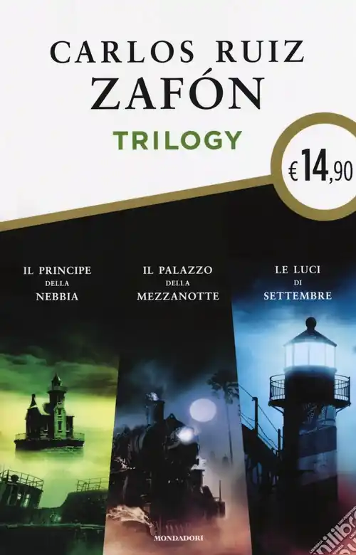Ultimissimo Modello Trilogy Il principe della nebbia-Il palazzo della mezzanotte-Le luci di settembre