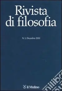 Rivista di filosofia (2010). Vol. 3 Più Venduto