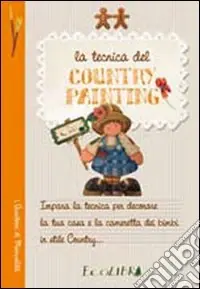 La tecnica del country painting Occasione