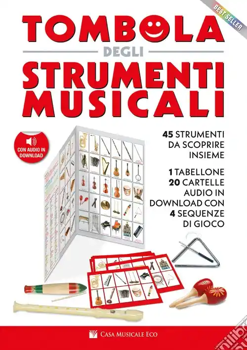 Prezzo Conveniente Tombola degli strumenti musicali. Con File audio per il download