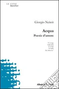 Offerta Speciale Acqua. Poesie d‘amore