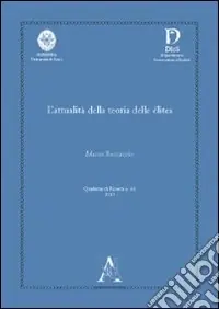 Compra Online L‘attualità della teoria delle élites
