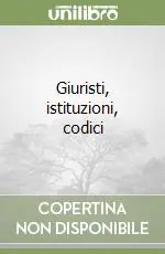 Giuristi, istituzioni, codici Vendita Finale