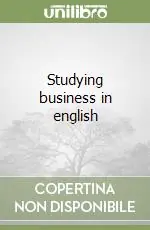 Studying business in english Prezzo Ridotto