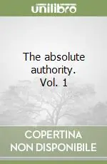 Promozione The absolute authority. Vol. 1