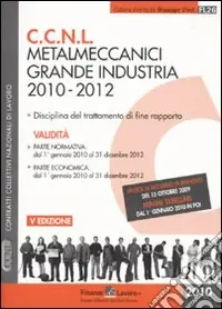 Sconto Metalmeccanici grande industria 2010-2012