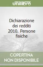 Dichiarazione dei redditi 2010. Persone fisiche Prezzo Scontato
