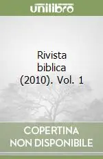 Rivista biblica (2010). Vol. 1 Promozione