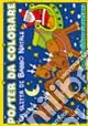 Compra Adesso Evviva Babbo Natale-La slitta di Babbo Natale. Poster da colorare. Con adesivi. Ediz. illustrata