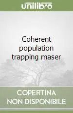 Affare Coherent population trapping maser