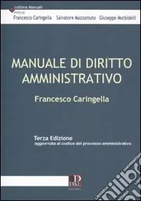 Subito Disponibile Manuale di diritto amministrativo