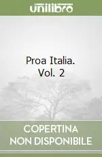 Proa Italia. Vol. 2 Promozione