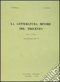 La letteratura minore del Trecento. Vol. 1 Occasione
