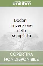 Promozione Bodoni l‘invenzione della semplicità