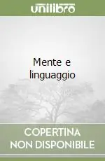 Mente e linguaggio Promozione