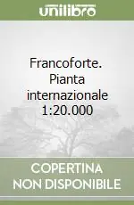 Francoforte. Pianta internazionale 1 20.000 Promozione Esclusiva