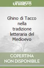 Occasione Imperdibile Ghino di Tacco nella tradizione letteraria del Medioevo