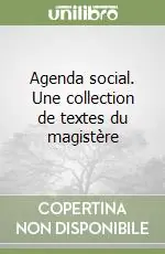 Bestseller Agenda social. Une collection de textes du magistère