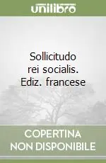 Compra Adesso Sollicitudo rei socialis. Ediz. francese