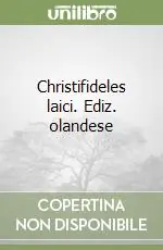 Christifideles laici. Ediz. olandese Subito Disponibile