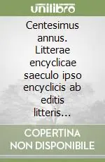 Super Prezzo Centesimus annus. Litterae encyclicae saeculo ipso encyclicis ab editis litteris «Rerum novarum» transacto