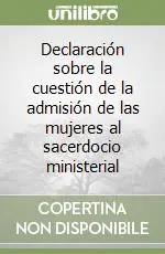 Pagamento Sicuro Declaración sobre la cuestión de la admisión de las mujeres al sacerdocio ministerial