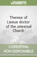 Therese of Lisieux doctor of the universal Church Promozione Esclusiva