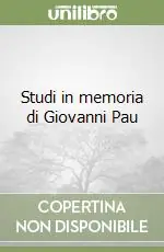 Studi in memoria di Giovanni Pau Scelto Dai Clienti