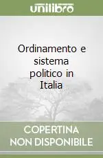 Ultime Pezzi Ordinamento e sistema politico in Italia