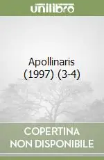 Apollinaris (1997) (3-4) Promozione