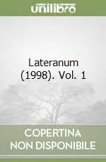 Lateranum (1998). Vol. 1 Bestseller