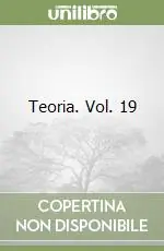 Promo Stagionale Teoria. Vol. 19