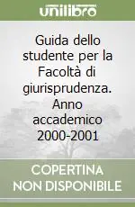 Guida dello studente per la Facoltà di giurisprudenza. Anno accademico 2000-2001 Pagamento Sicuro