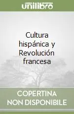 Ultimissimo Modello Cultura hispánica y Revolución francesa