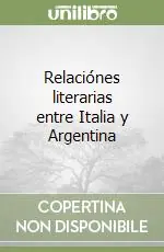 Ordina Subito Relaciónes literarias entre Italia y Argentina